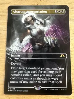 MTG Abstruse Appropriation (Borderless) | NM | Modern Horizons 3 - Image 1