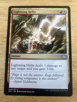 Lightning Helix #243 (NM) Double Masters 2022 2X2 Magic MTG - Image 1