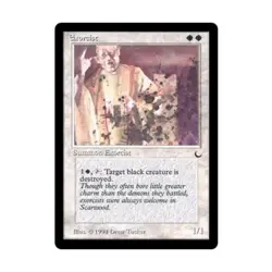 WOTC MtG The Dark Exorcist (R) VG - Image 1