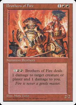 MTG - Brothers of Fire - Fourth Edition - X1 - (LP) - #X4236 - Image 1
