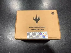 2024 MTG Magic Gathering Secret Lair 20 Ways to Win IN HAND Sealed NEW FOIL RARE - Image 1
