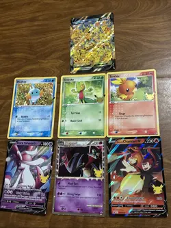 Lot Of 6 Pokemon Jumbo Cards - Image 1
