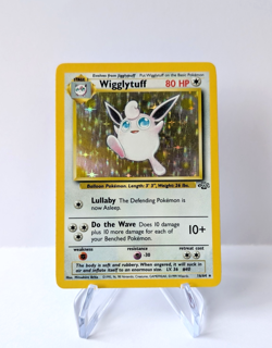 Wigglytuff 16/64 Jungle - Holo Rare - Vintage Pokemon TCG - WOTC 1999 - LP - Image 1