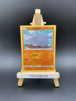 Carte Pokemon Rhinocorne Holo 31/40 / Promo Mc Donald’s 2019 / Bon Etat FR - Image 1