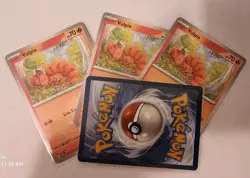 x4 Vulpix- 026/167 - Common - Non-Holo Pokemon Twilight Masquerade - Image 1