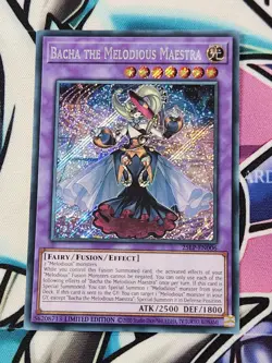 Bacha the Melodious Maestra - 25LP-EN006 Secret Rare Limited Edition Yugioh - Image 1