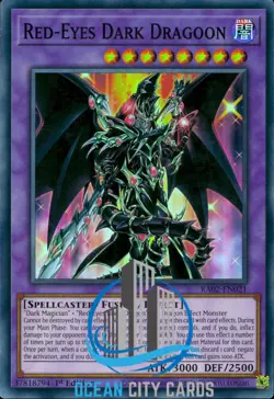 Yugioh Red-Eyes Dark Dragoon RA02-EN021 Super rare - Image 3
