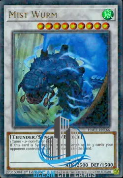 Yugioh HAC1-EN166 Mist Wurm Ultra Rare American 1st Edition - Image 1