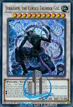 Yugioh Juraishin, the Cursed Thunder God Alin-En043 Alliance Insight 1st Edition - Image 1