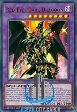 Yugioh Red Eyes Dark Dragoon RA02-EN021 / MP20-EN249 Ultra Rare - Image 3