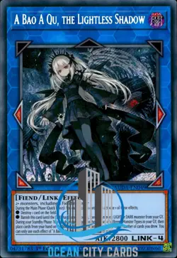 Yugioh SUDA-EN049 A Bao A Qu, The Lightless Shadow Secret Rare 1st Ed - Image 3