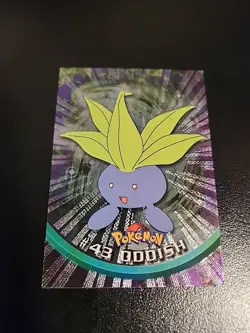Pokemon Card - Topps Oddish #43 Holo Foil TV Animation Edition 1999 - Image 2