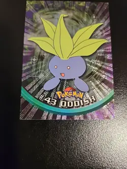 Pokemon Card - Topps Oddish #43 Holo Foil TV Animation Edition 1999 - Image 5