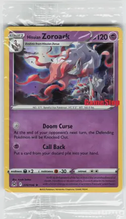Hisuian Zoroark - (Gamestop Exclusive) Promo Miscellaneous Cards & Products 076/ - Image 1
