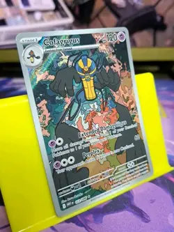 Pokemon SV White Flare Cofagrigus Illustration Rare Card 123/086 English Edition - Image 2