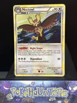 Pokemon Card Noctowl HGSS06 Black Star Promo Holo HeartGold SoulSilver NM - Image 1