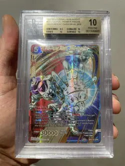 Frieza Full Power 100% Overdrive BT9-101 SPR Bgs 10 Psa Dragon Ball Super Card - Image 1