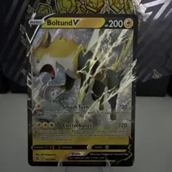 Pokemon TCG Boltund v Fusion Strike Holo Ultra Rare Card 103/264 - Image 1