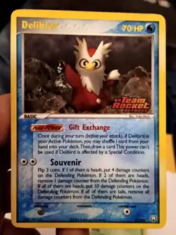 Pokemon Cards Ex Team Rocket Returns Delibird 21/109 & Yanma 28/109 Reverse Holo - Image 2