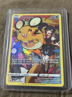 Dedenne TG07/TG30 Brilliant Stars Trainer Gallery NM Ultra Rare Pokemon Card - Image 1