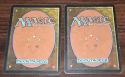 2x MTG Black Rare Enchantment Mortuary & Bottomless Pit - Image 3
