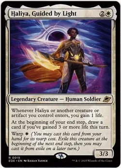 MTG Edge Of Eternities Haliya, Guided by Light (Rare) - Image 1