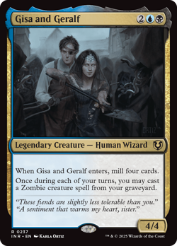 Gisa and Geralf [Innistrad Remastered] Magic MTG - Image 1