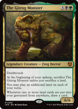 The Gitrog Monster [Innistrad Remastered] Magic MTG - Image 1