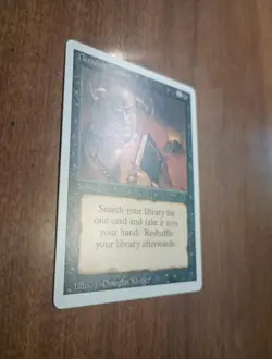 1994 Magic: The Gathering - Revised(3rd) - DEMONIC TUTOR - Vintage UC - NM+ - Image 3
