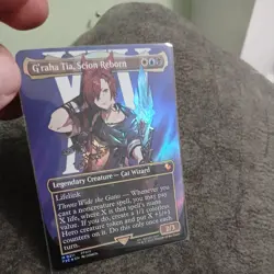 G’raha Tia, Scion Reborn (Borderless) (Surge Foil) MTG Final Fantasy - Image 1