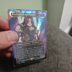 G’raha Tia, Scion Reborn (Borderless) (Surge Foil) MTG Final Fantasy - Image 3