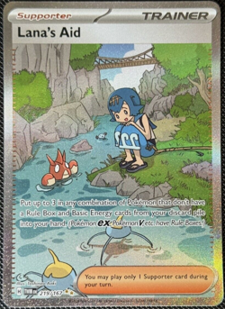 Pokemon - Lana's Aid 219/167 - Special Illustration Rare - Twilight Masquerade - Image 1