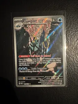 Clawitzer 141/132 Pokemon Mega Evolution Illustration Rare Mint - PSA Contender - Image 1
