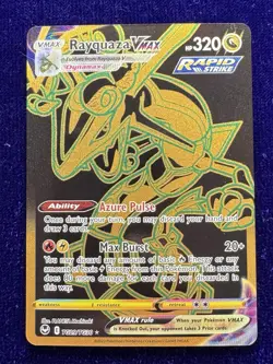 Pokemon TCG Rayquaza VMAX TG29/TG30 Full Art Super Minty 2022 RAW - Image 1