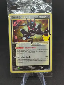 Sealed Pokemon TCG Greninja Star Sword & Shield Swsh144 Holo Promo - Image 1