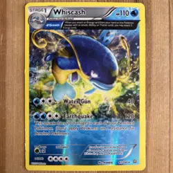 Pokemon TCG Whiscash 41/160 Reverse Holo Rare XY Primal Clash LP/MP - Image 1