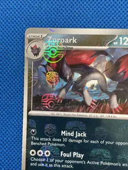 Pokemon TCG Zoroark Master Ball Reverse Holo 62/86 White Flare Mint NM - Image 4