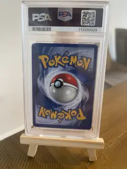 Pokemon Neo Discovery Houndoom Holo 4/75 Unlimited PSA 8 - Image 2