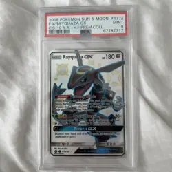 Pokemon Rayquaza GX 177a/168 Promo - PSA 9 - Image 1