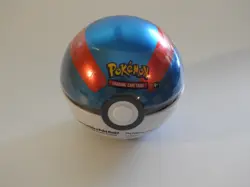 Pokemon TCG PokeBall Tin 2-Pack [ Great Ball + Ultra Ball ] Factory Sealed - Image 1