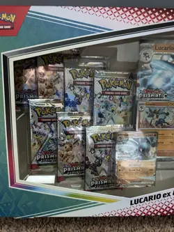 Pokemon Prismatic Lucario Ex Tyranitar Ex Premium Collection Sams Club Exclusive - Image 2