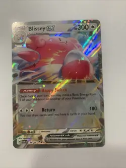 Blissey ex 134/167 Pokemon Twilight Masquerade SV Double Rare Holo - Image 1