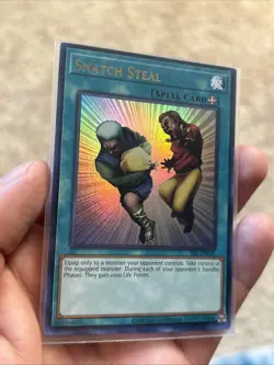 Yu-Gi-Oh! Snatch Steal SRL-EN036 MINT Spell Ruler 25th Anniversary Ultra Rare - Image 2