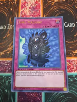 Yugioh Time Machine SBTK-EN039 Ultra Rare 1st Edition Near Mint - Image 1