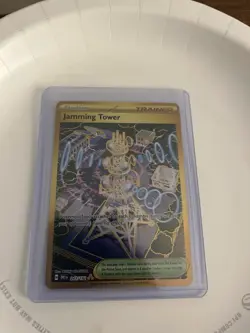Pokemon TCG Trainer Jamming Tower Card 243/182 Destined Rivals - Image 1