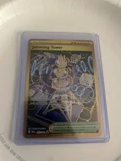 Pokemon TCG Trainer Jamming Tower Card 243/182 Destined Rivals - Image 2
