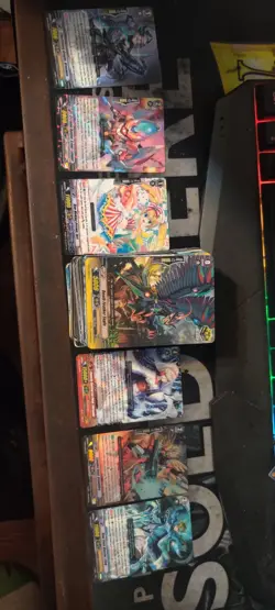 Cardfight Vanguard 400 Card Lot C, UC, plus R, RR, RRR PLUS 3 Sealed promos - Image 1