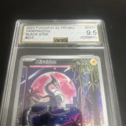 Pokemon TCG 013 Miraidon Black Star Promo Holo Card - AGS Graded 9.5 MINT + - Image 2