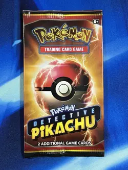 Pokemon TCG Detective Pikachu 2 Card Booster Pack Sealed Lot X6 Sun & Moon Promo - Image 2