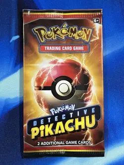 Pokemon TCG Detective Pikachu 2 Card Booster Pack Sealed Lot X6 Sun & Moon Promo - Image 4
